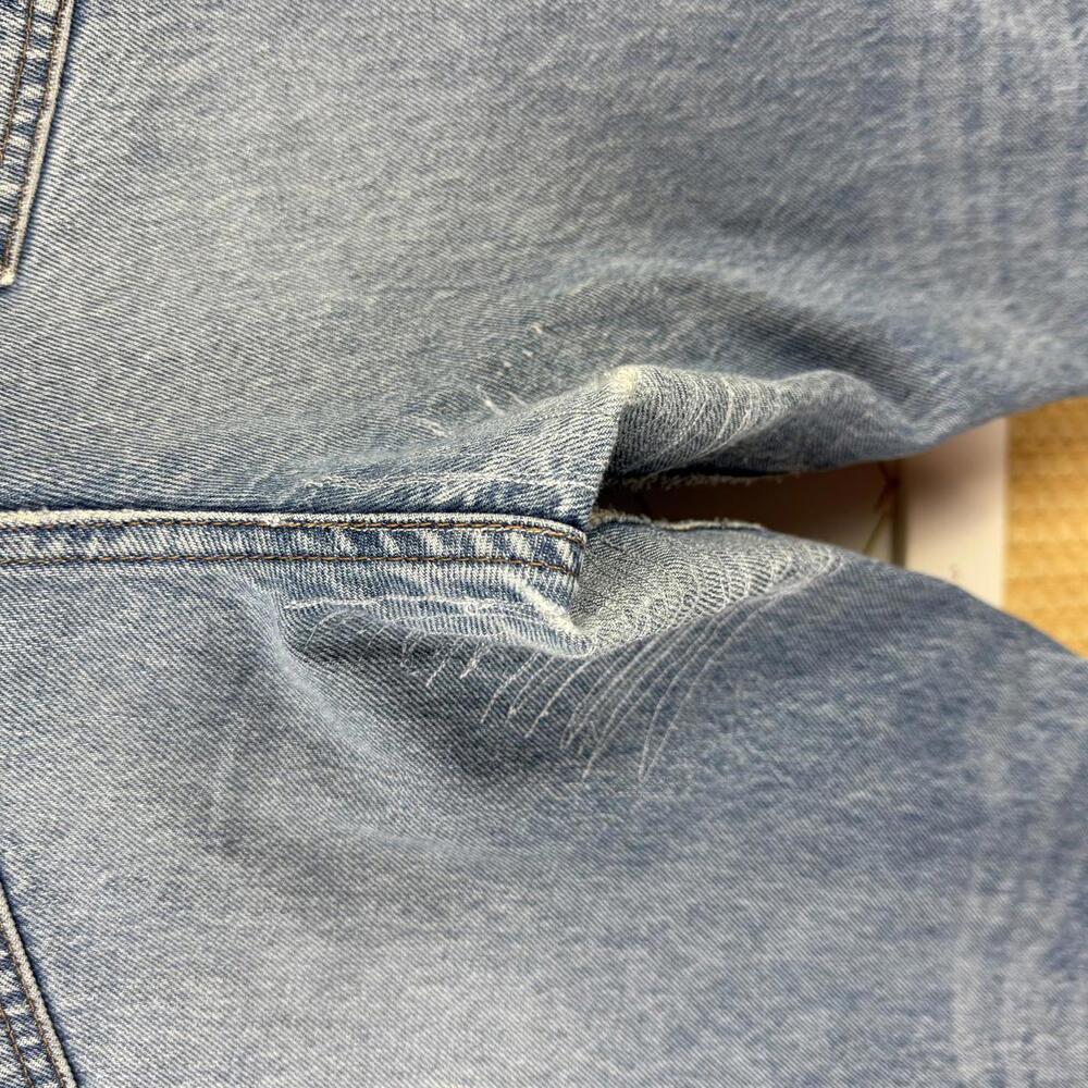 Madewell The Perfect Vintage Straight High-Waisted Distressed Jeans - Size - 29 - Picture 7 of 7